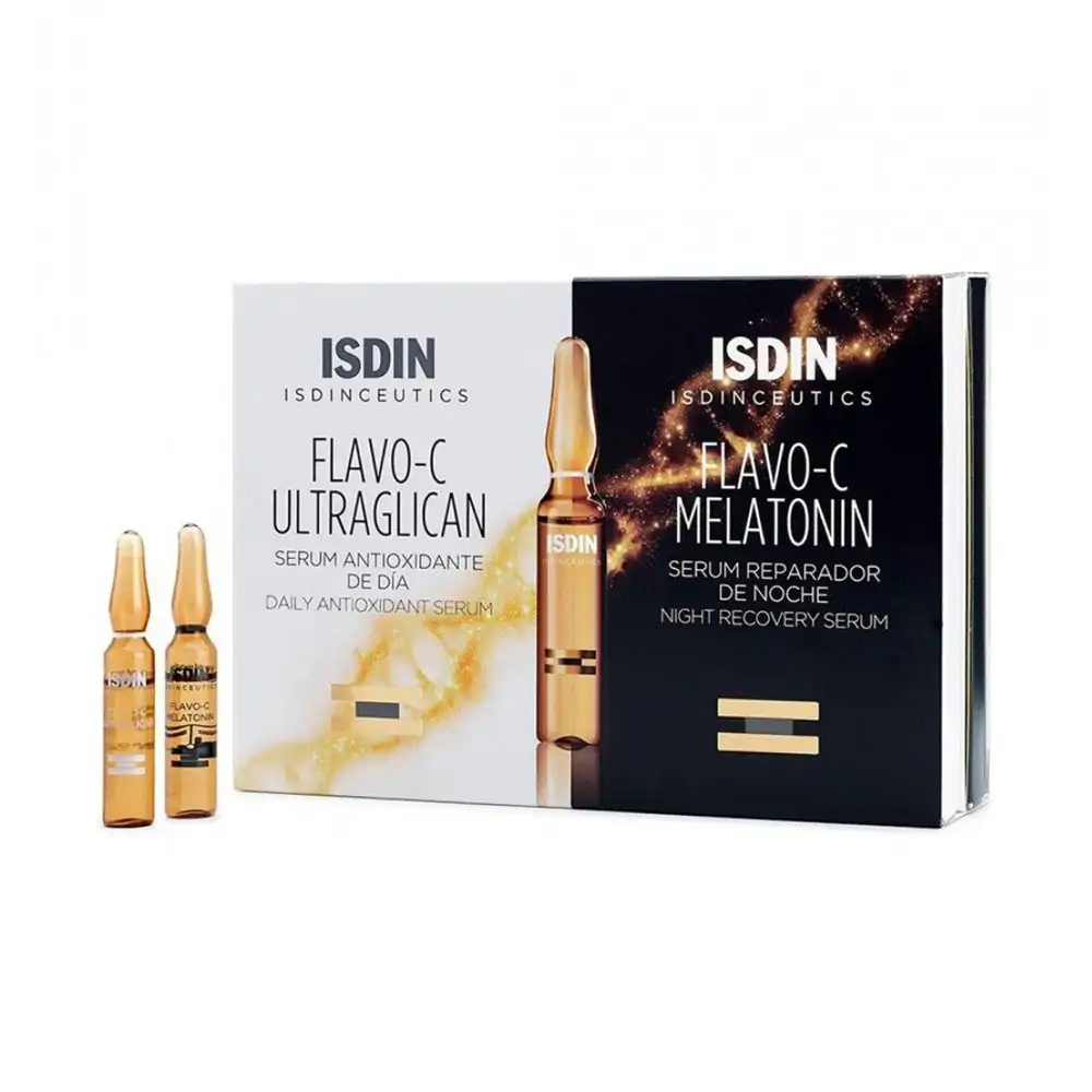 Promo ! ISDIN Isdinceutics Flavo-C Melatonin nuit 10x2ml