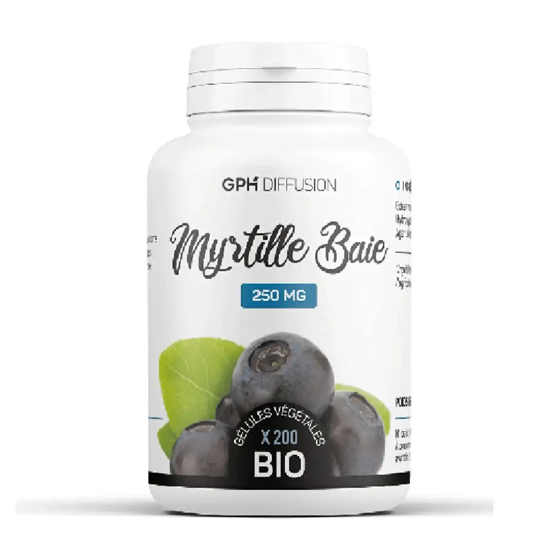 Promo ! Gph Myrtille baie 200 gélules
