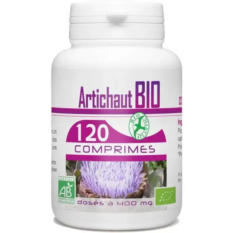 Promo ! GPH DIFFUSION Artichaut BIO 400 Mg 120 Comprimés