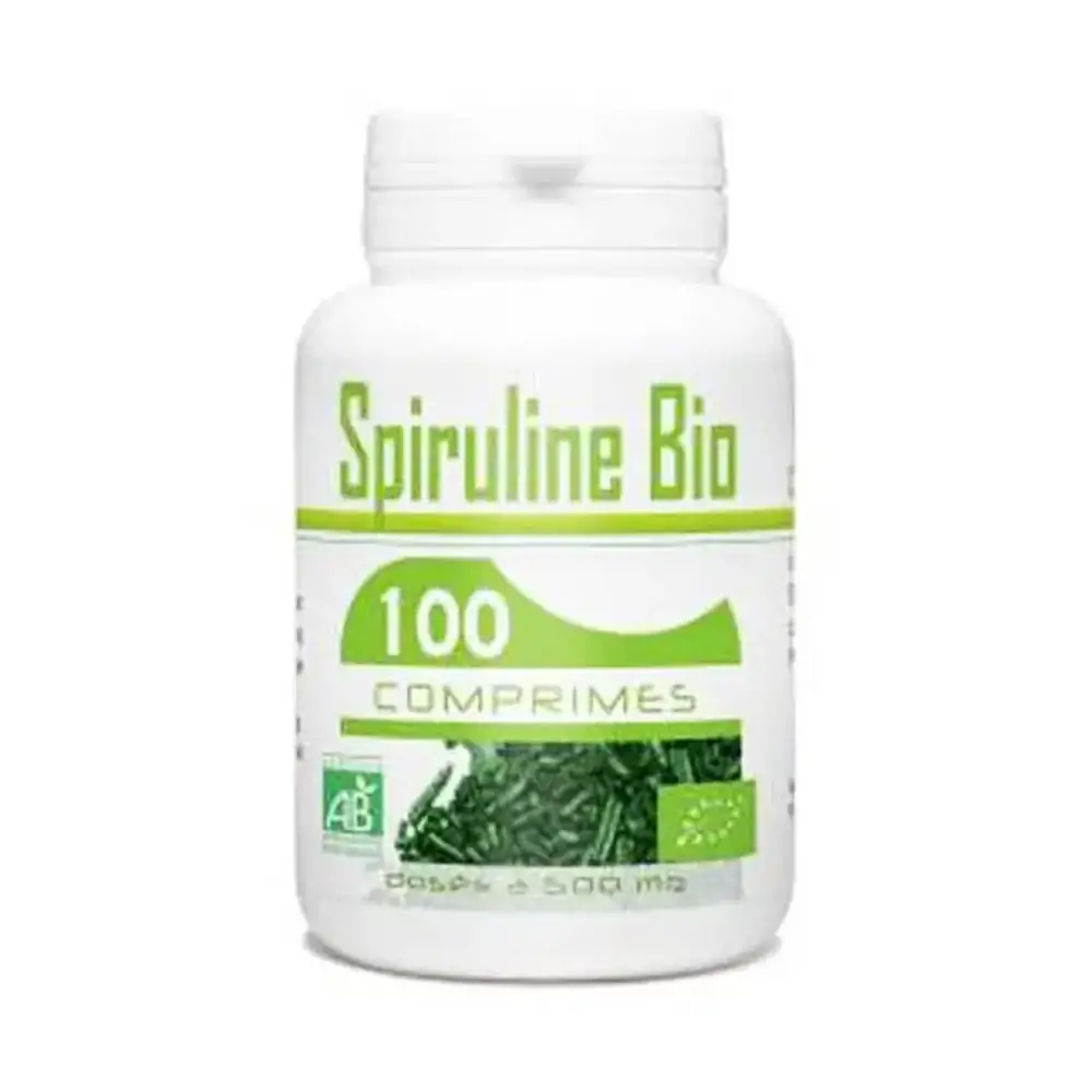 Promo ! GPH Diffusion Spiruline Bio 500mg 100 Comprimes