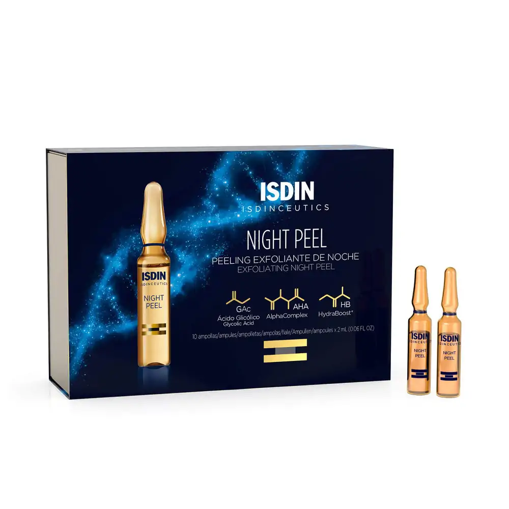 Promo ! ISDIN Isdinceutics Night Peel 30 Ampoules x 2ml