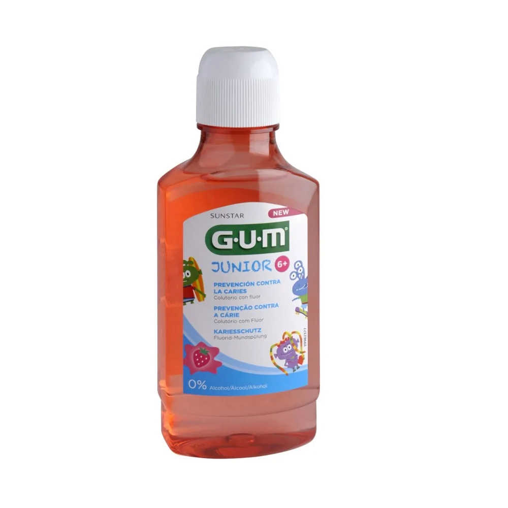 Promo ! Gum JUNIOR 6+ Bain De Bouche 300ml (3022)