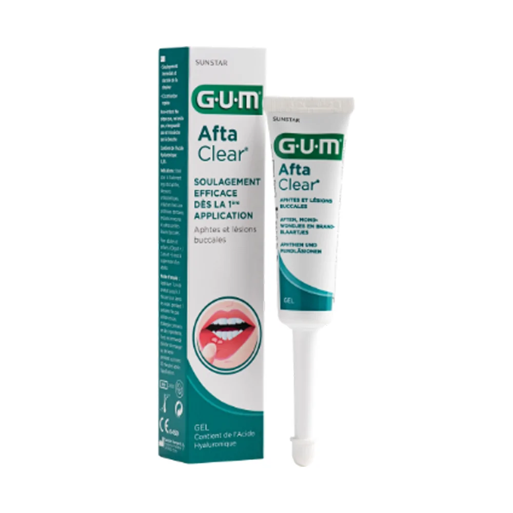 Promo ! Gum AftaClear Gel 10ml (2400)