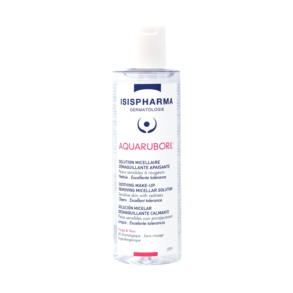 Promo ! Isispharma Ruboril Aquaruboril Solution Micellaire Démaquillante Apaisante