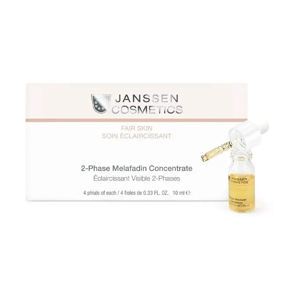 Promo ! Janssen Cosmetics Eclaircissant Visible 2 Phases 4*10ml