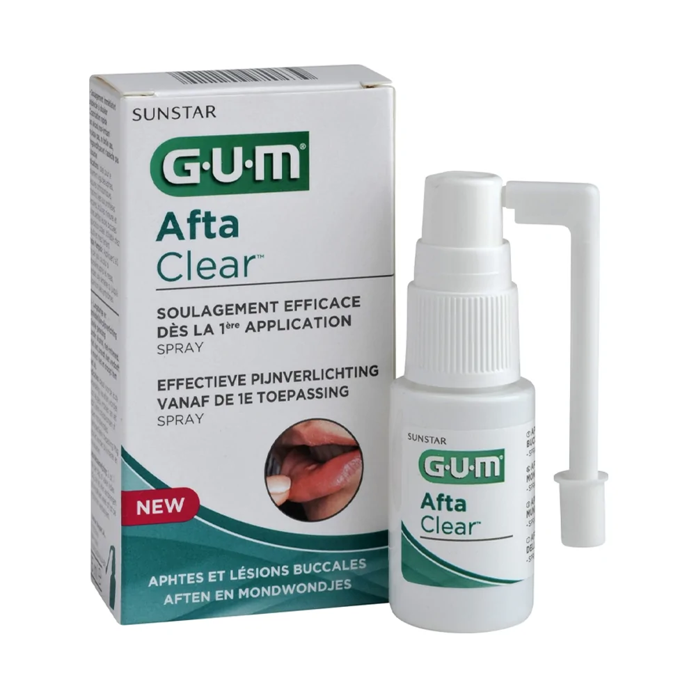 Promo ! Gum AftaClear Spray 15ml (2420)