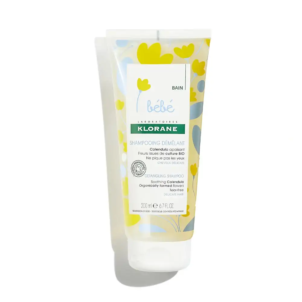 Promo ! Klorane Bébé Shampoing démêlant au Calendula 200ml