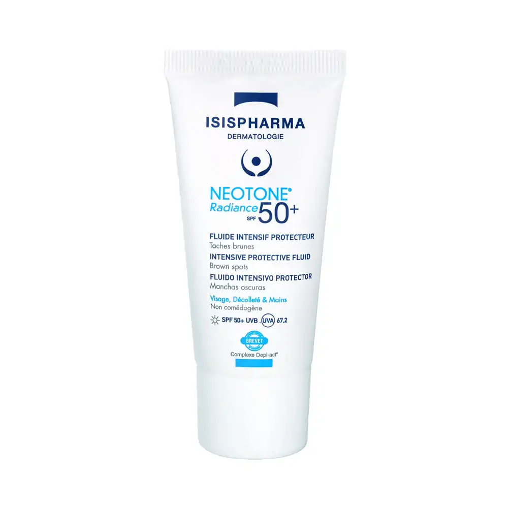 Promo ! Isispharma Neotone Radiance SPF50+ Fluide Intensif Protecteur Taches Brunes 30ml