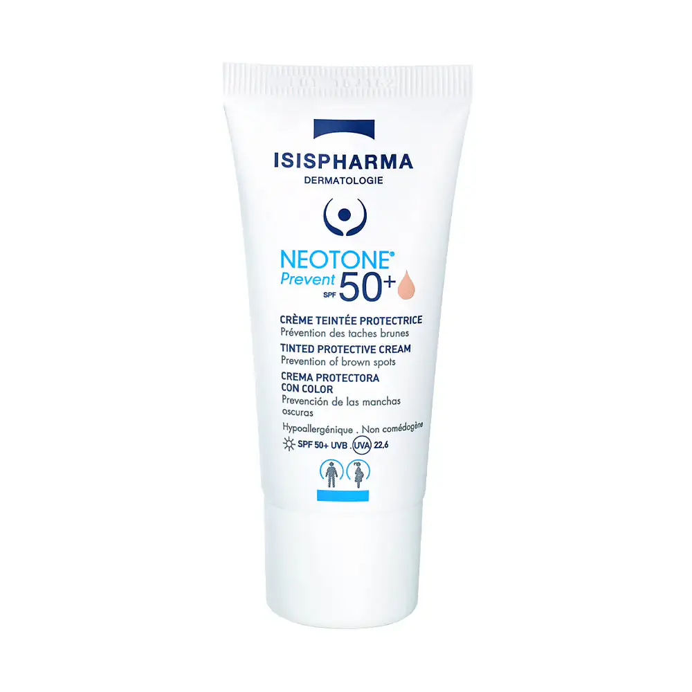 Promo ! Isispharma Neotone Prevent SPF50+ Crème Teintée Minérale 30ml