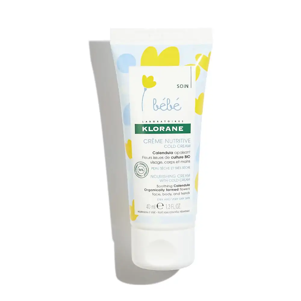 Promo ! Klorane Bébé Crème Nutritive Au Cold Cream 40ml