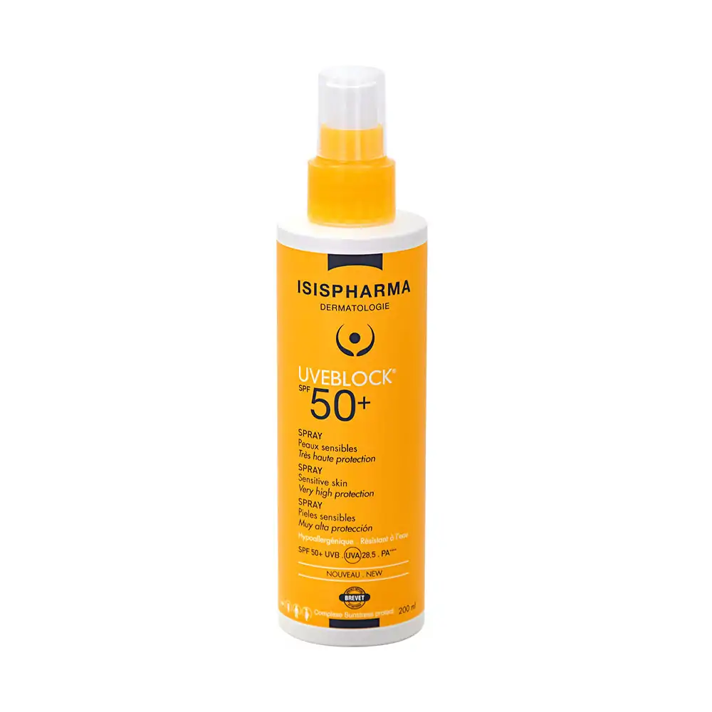 Promo ! Isispharma Uveblock Spray Family SPF50+ 200ml