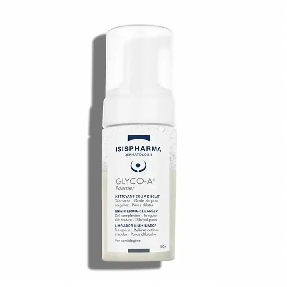 Promo ! Isispharma Glyco-a Foamer Brightening Cleanser 100ml