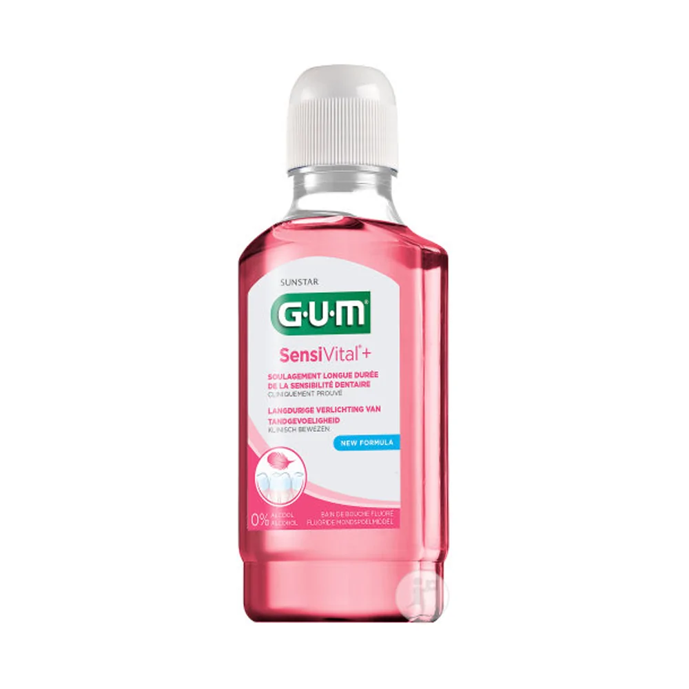 Promo ! Gum SensiVital+ Bain De Bouche 300ml