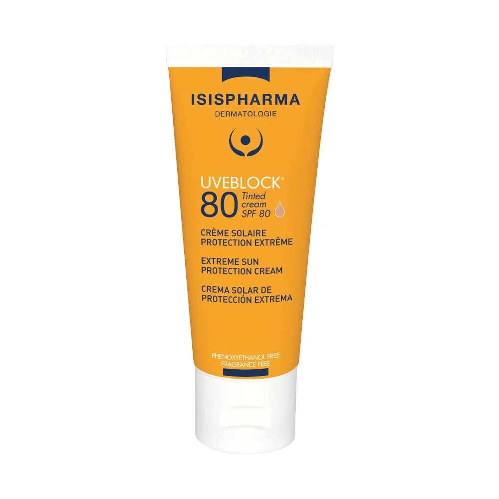 Promo ! Isispharma Uveblock Cream Teinté SPF80 40ml