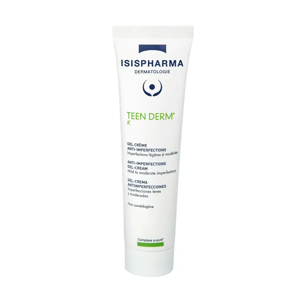 Promo ! Isispharma Teen Derm K Gel-Crème Anti-Imperfections 30ml