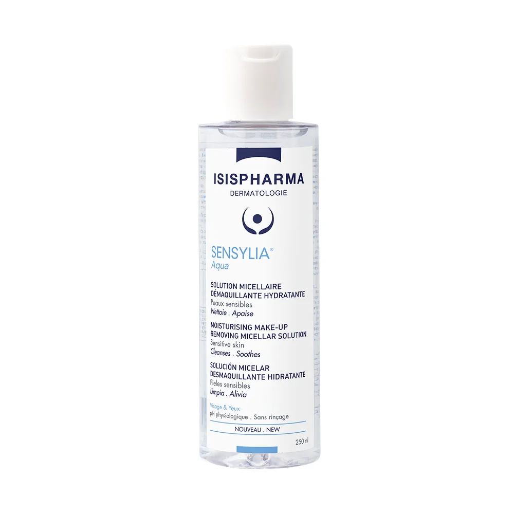 Promo ! Isispharma Sensylia Aqua Solution Micellaire Démaquillante Hydratante 250ml