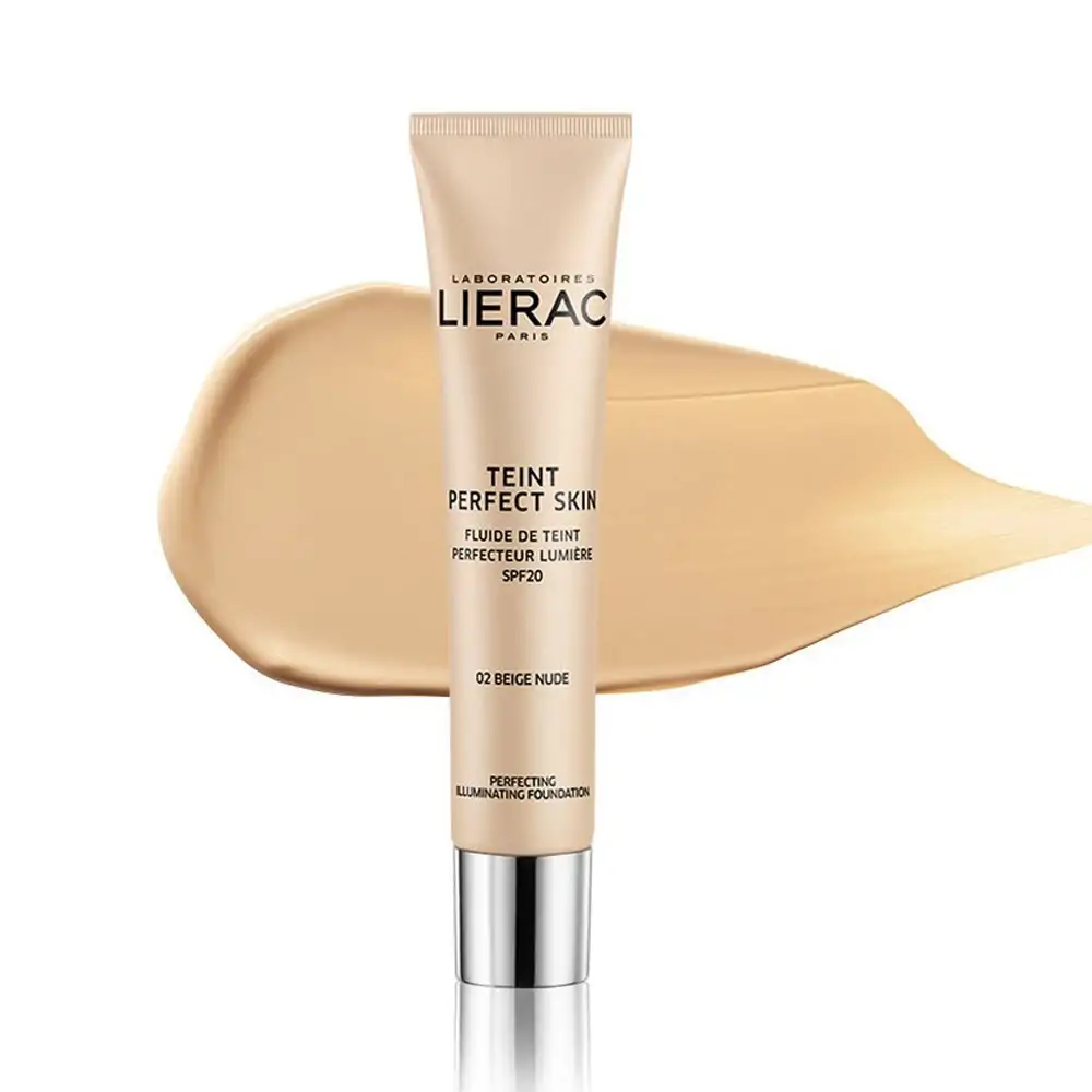 Promo ! Lierac TEINT PERFECT SKIN Fluide de Teint 02 Beige Nude 30ml