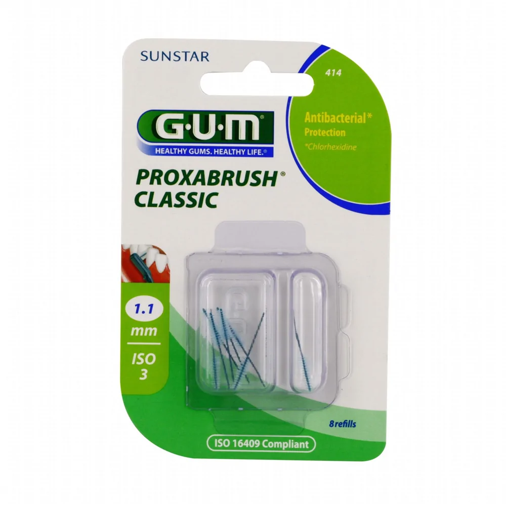 Promo ! Gum PROXABRUSH CLASSIC Brossette Interdentaire 1,1mm (414)