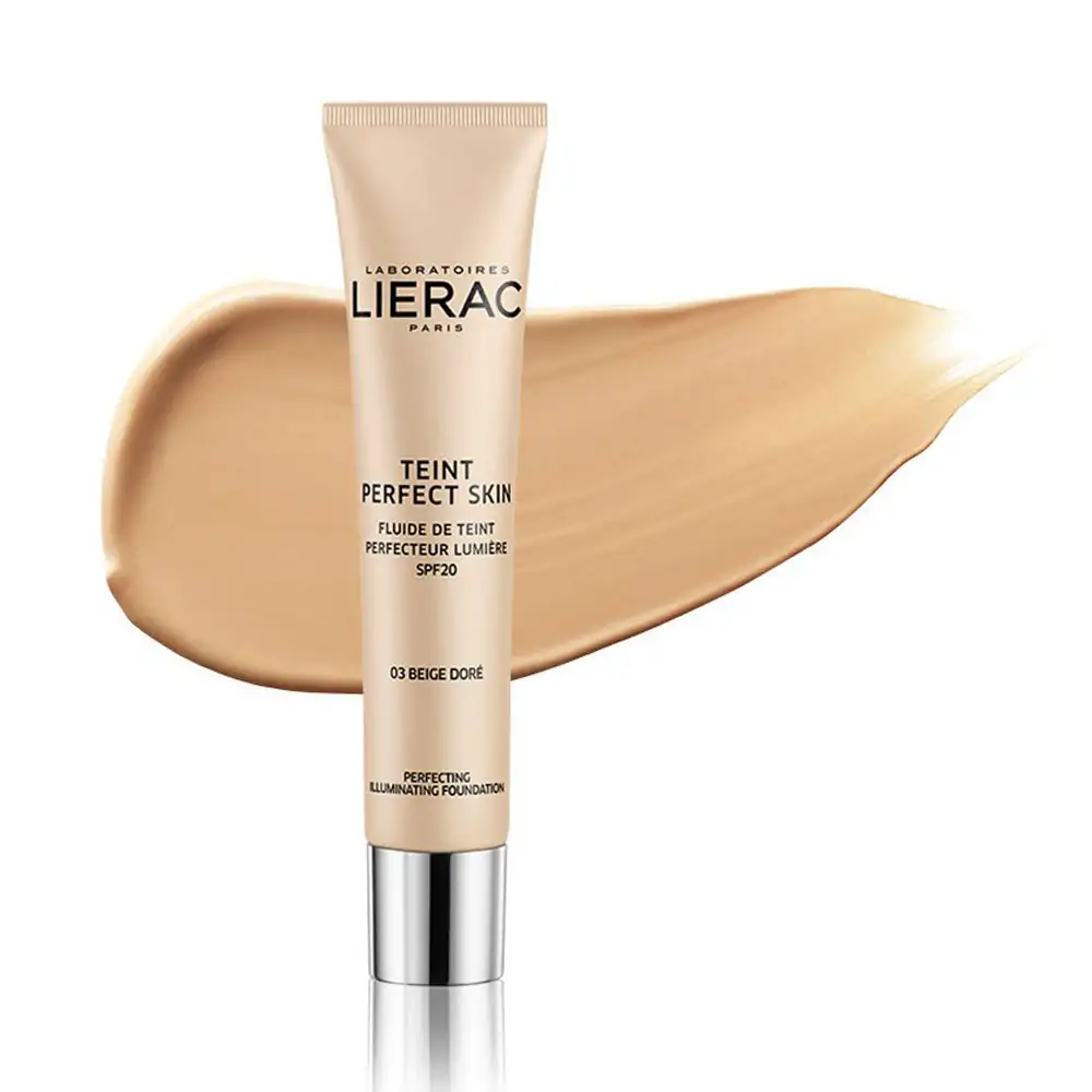 Promo ! Lierac TEINT PERFECT SKIN Fluide de Teint 03 Beige Doré 30ml
