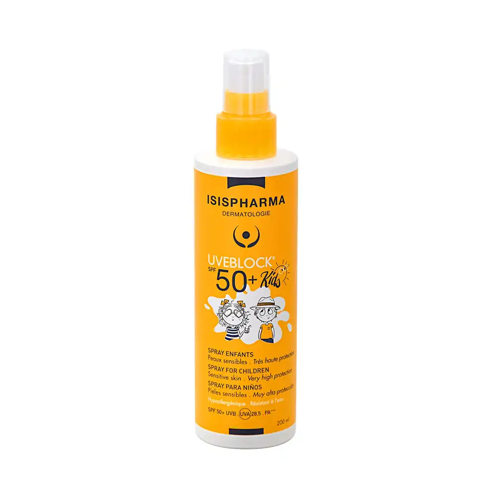 Promo ! Isispharma Uveblock Spray Enfants SPF50+ 200ml