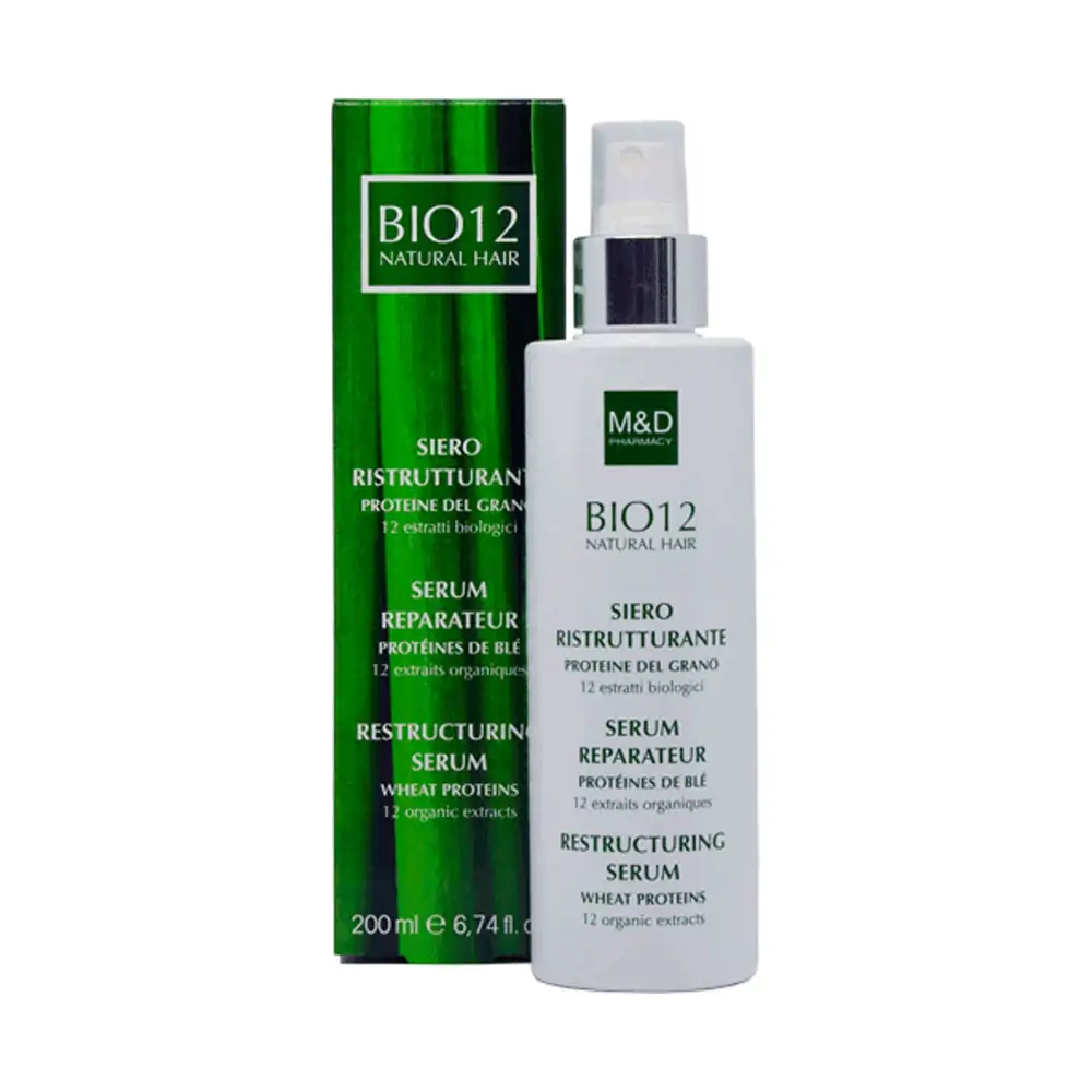 Promo ! M&D Bio 12 Sérum Restructurant Aux Protéines De Blé 200ml