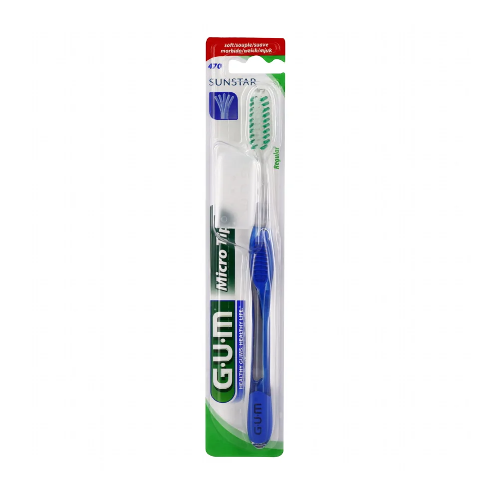 Promo ! Gum Micro Tip Brosse à Dents Souple (470)