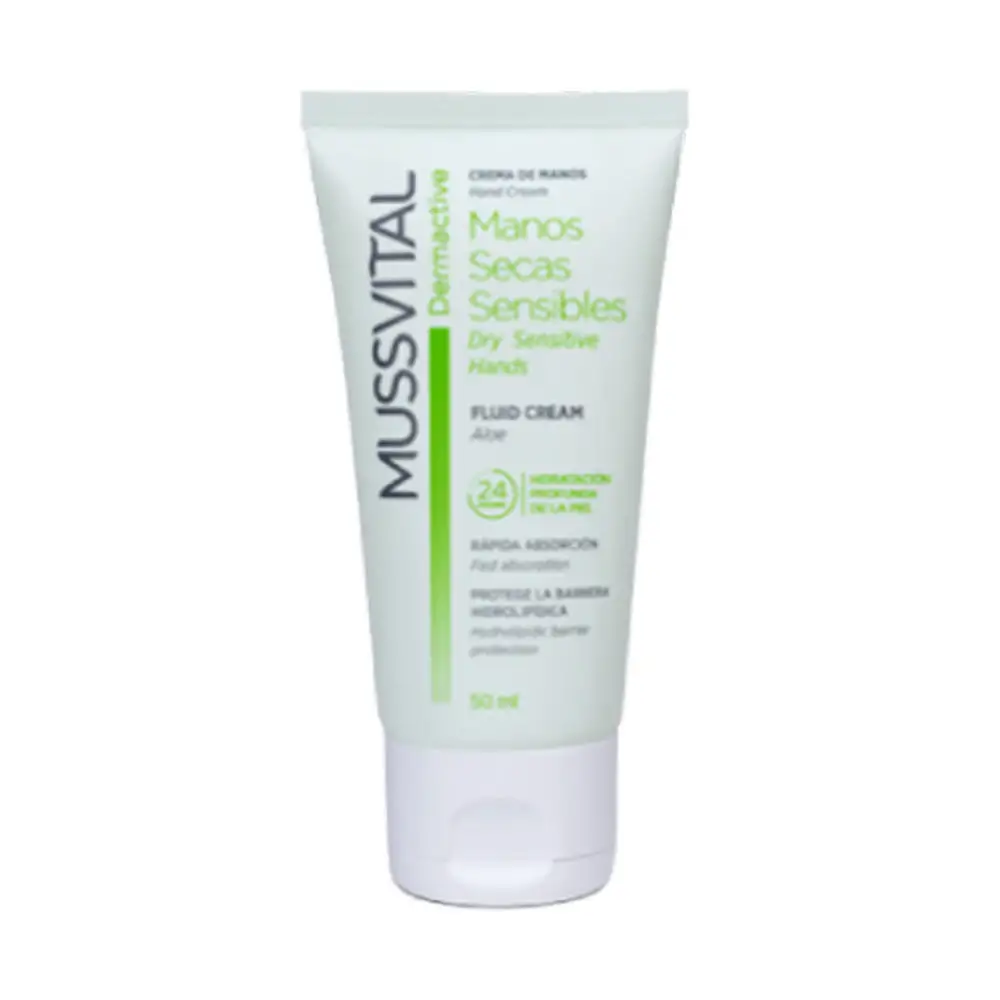 Promo ! Mussvital Dermactive Crème Mains Sèches Et Sensibles 200ml