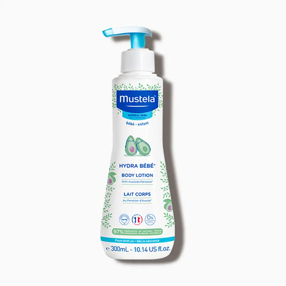 Promo ! Mustela Lait corps Hydra Bébé à l’avocat BIO 300ml