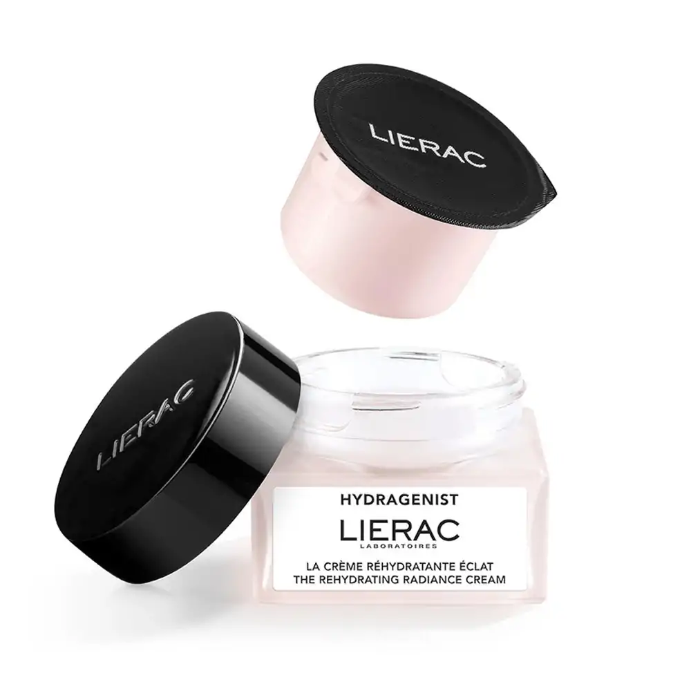 Promo ! Lierac Hydragenist Le Crème Réhydratant Éclat Recharge 50ml