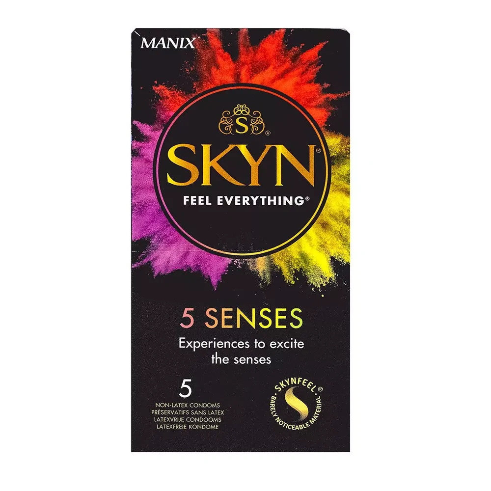 Promo ! Manix Skyn 5 Sences Préservatifs 5 Unités