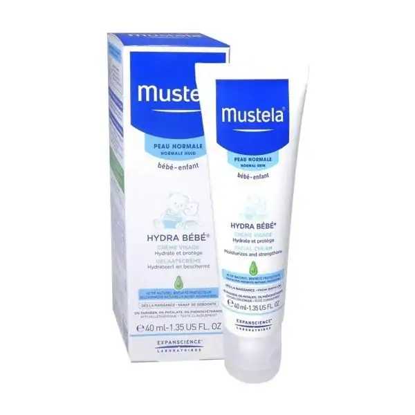 Promo ! Mustela Hydra Bébé Crème Visage 40ML