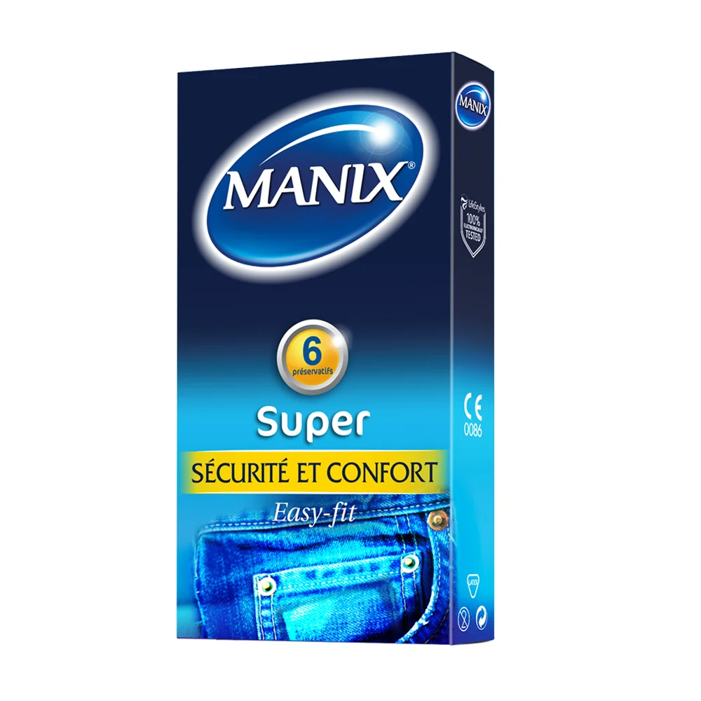 Promo ! Manix Super 6 Préservatifs