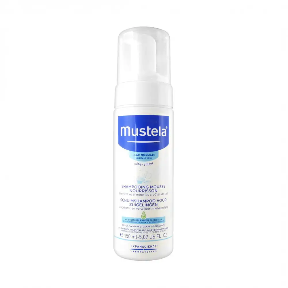Promo ! Mustela Shampoing Mousse Nourrisson 150ml