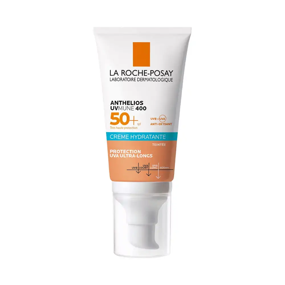 Promo ! La Roche Posay Anthelios UVMune 400 Crème Hydratante SPF50+ Teintée 50ml