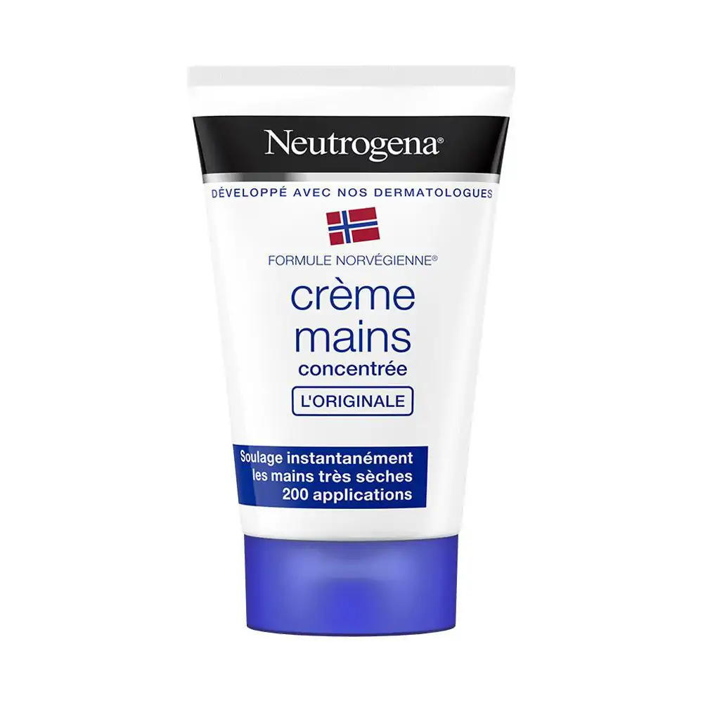 Promo ! Neutrogena Crème Mains Concentrée L’originale 50ml
