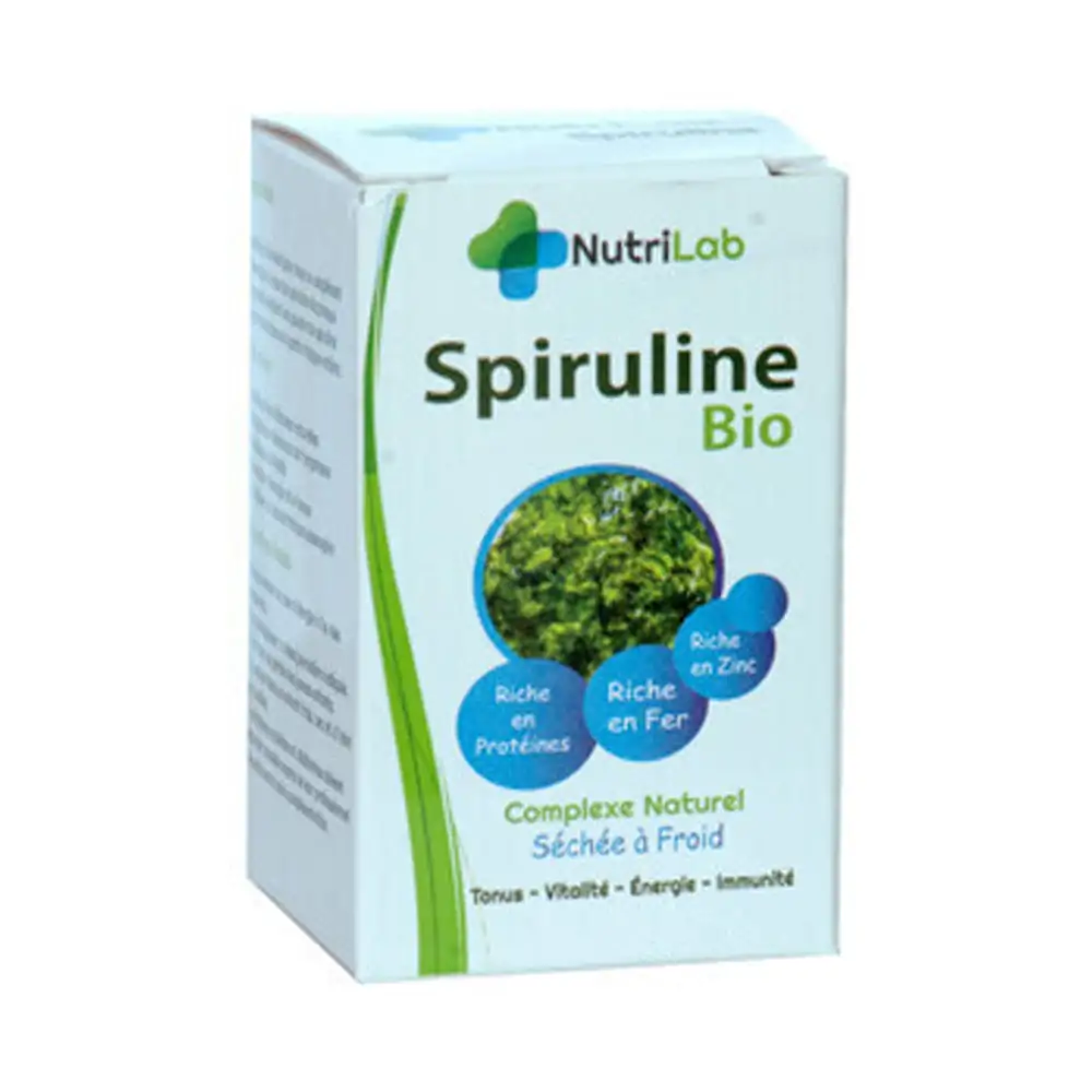 Promo ! NutriLab Spiruline Bio 240 Comprimés