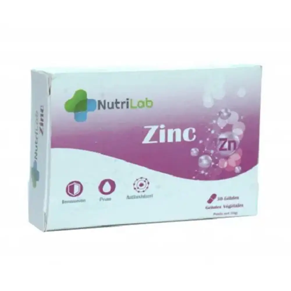 Promo ! Nutrilab Zinc 30 Gélules