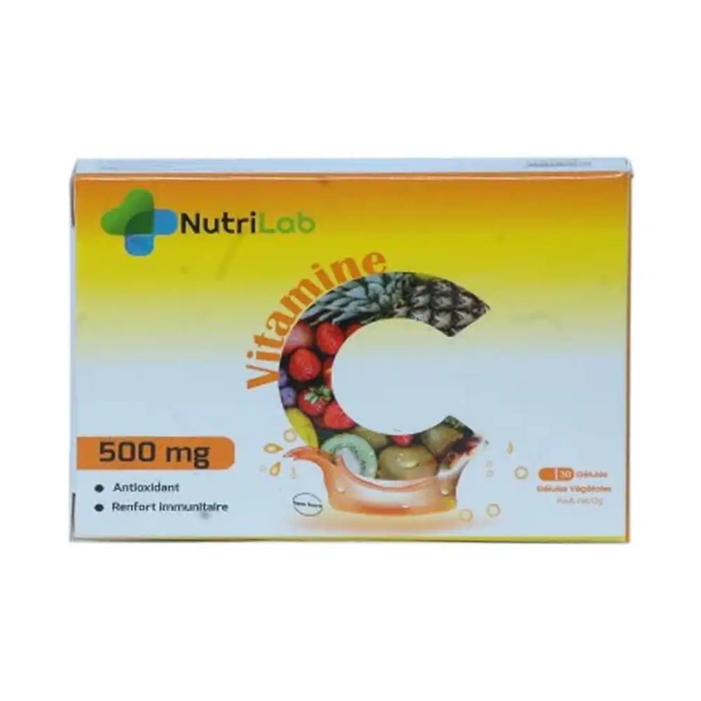 Promo ! Nutrilab Acerola Vitamine C 30 Gélules
