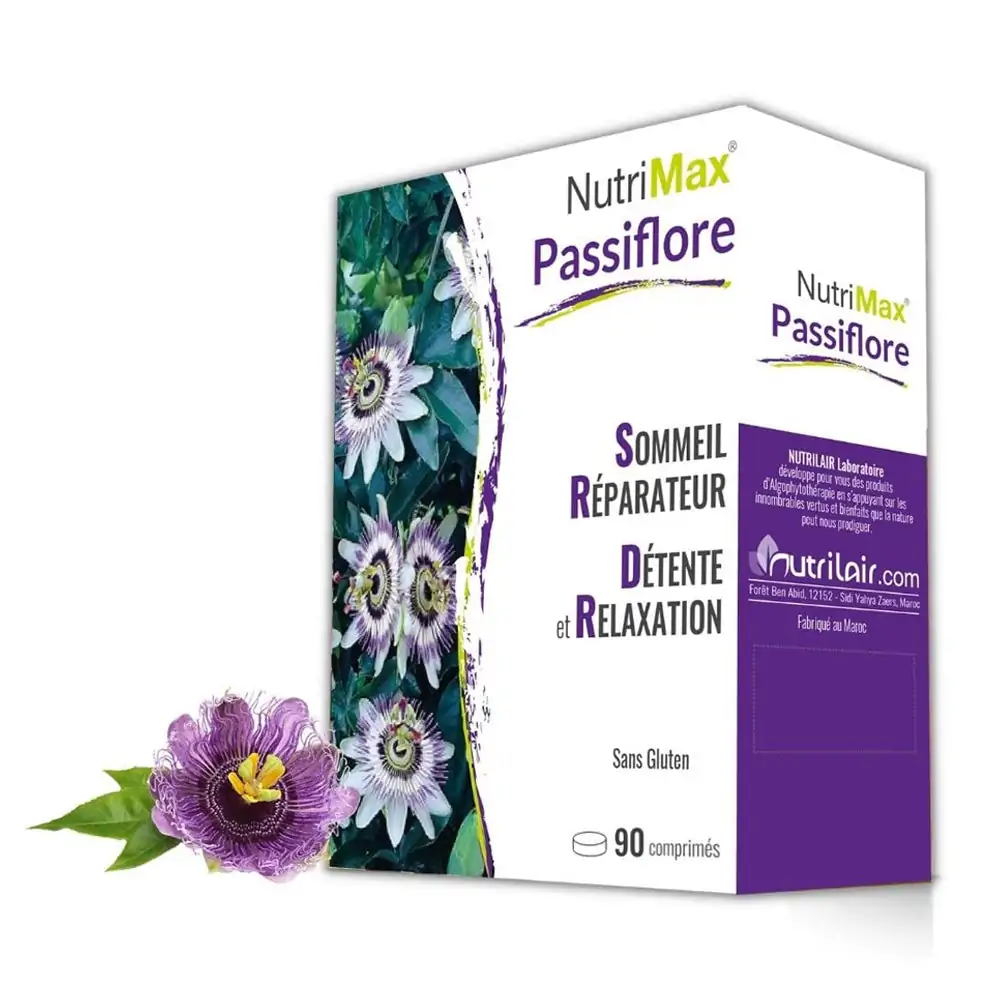 Promo ! Nutrimax Passiflore 90 Comprimés