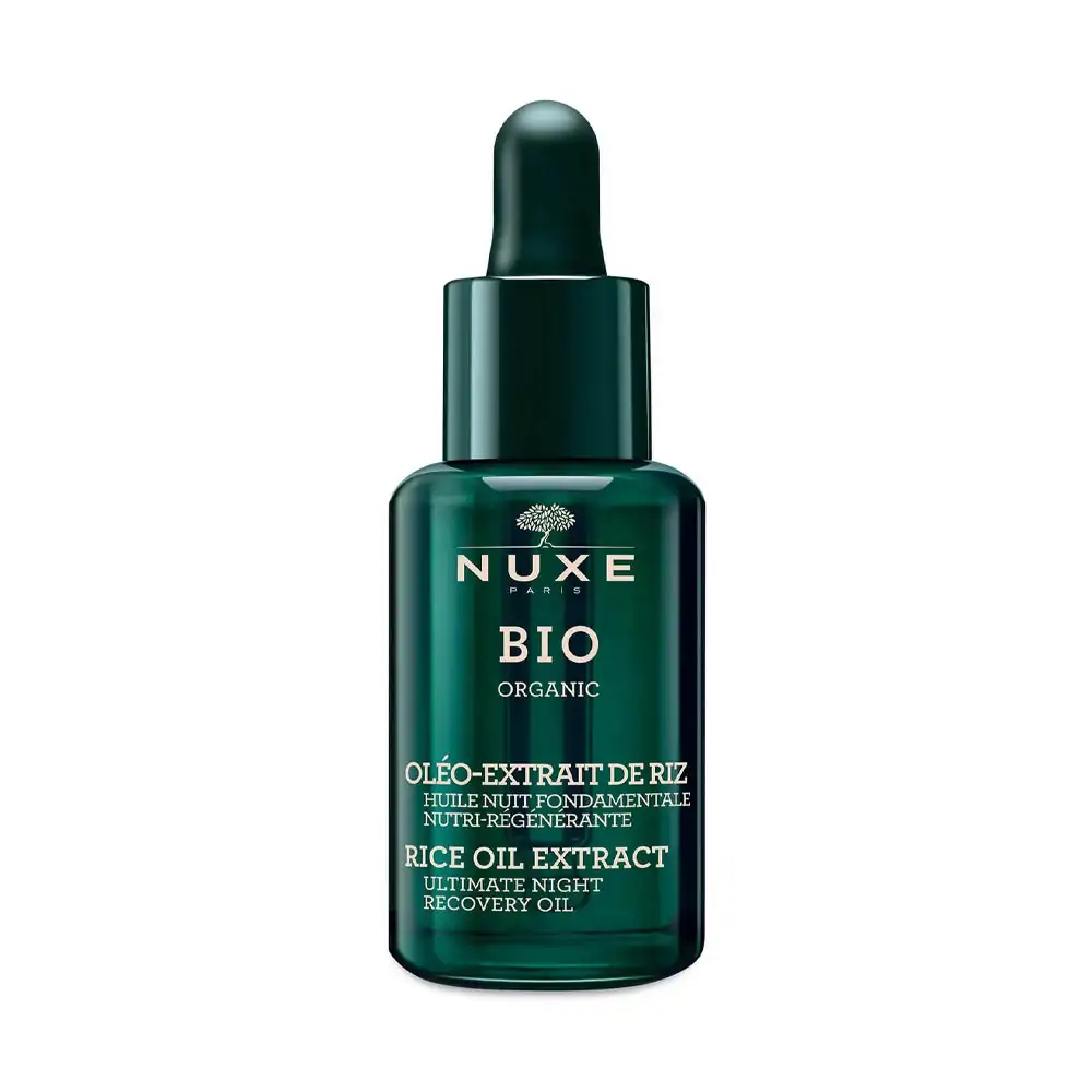 Promo ! Nuxe Bio Huile Nuit Fondamentale Nutri-Régénérante 30ml