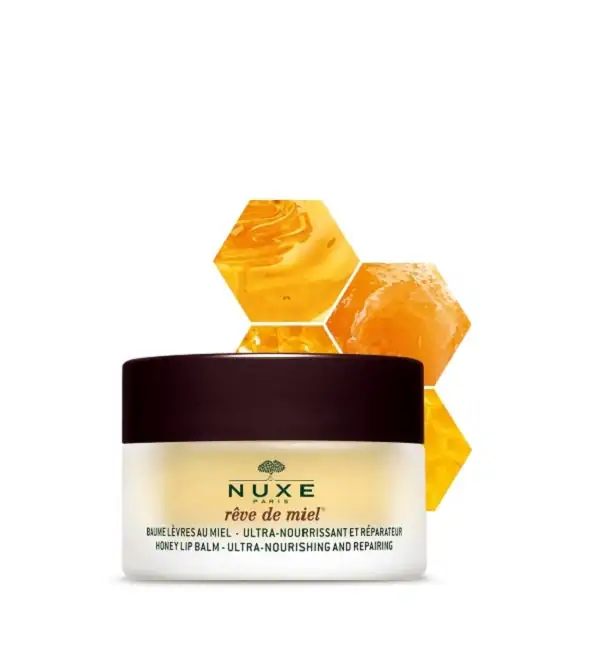 Promo ! Nuxe Rêve de Miel Baume Lèvres Ultra-nourrissant et Réparateur 15gr