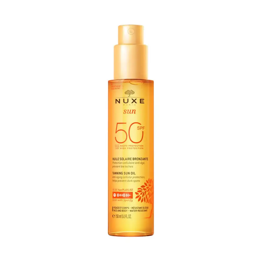 Promo ! Nuxe Sun Huile Bronzante Haute Protection SPF50 150ml