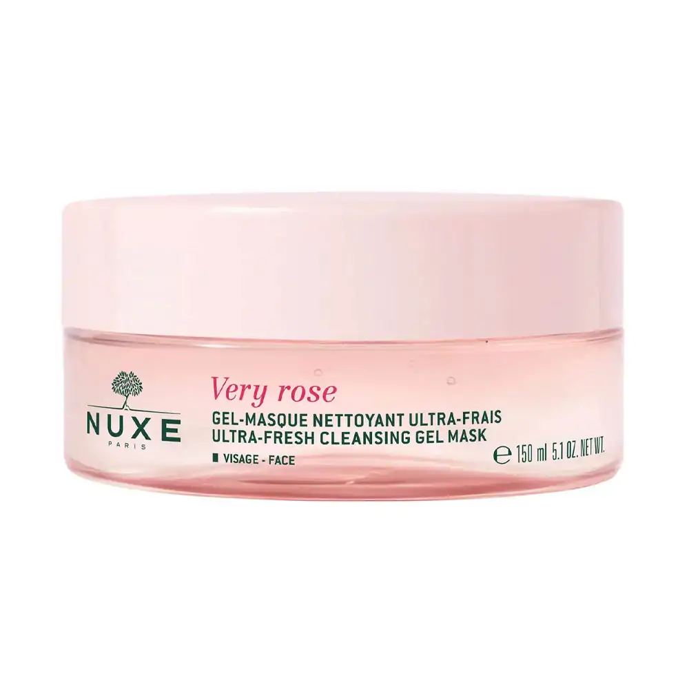 Promo ! Nuxe Very Rose Gel-Masque Nettoyant Ultra-frais 150 ml