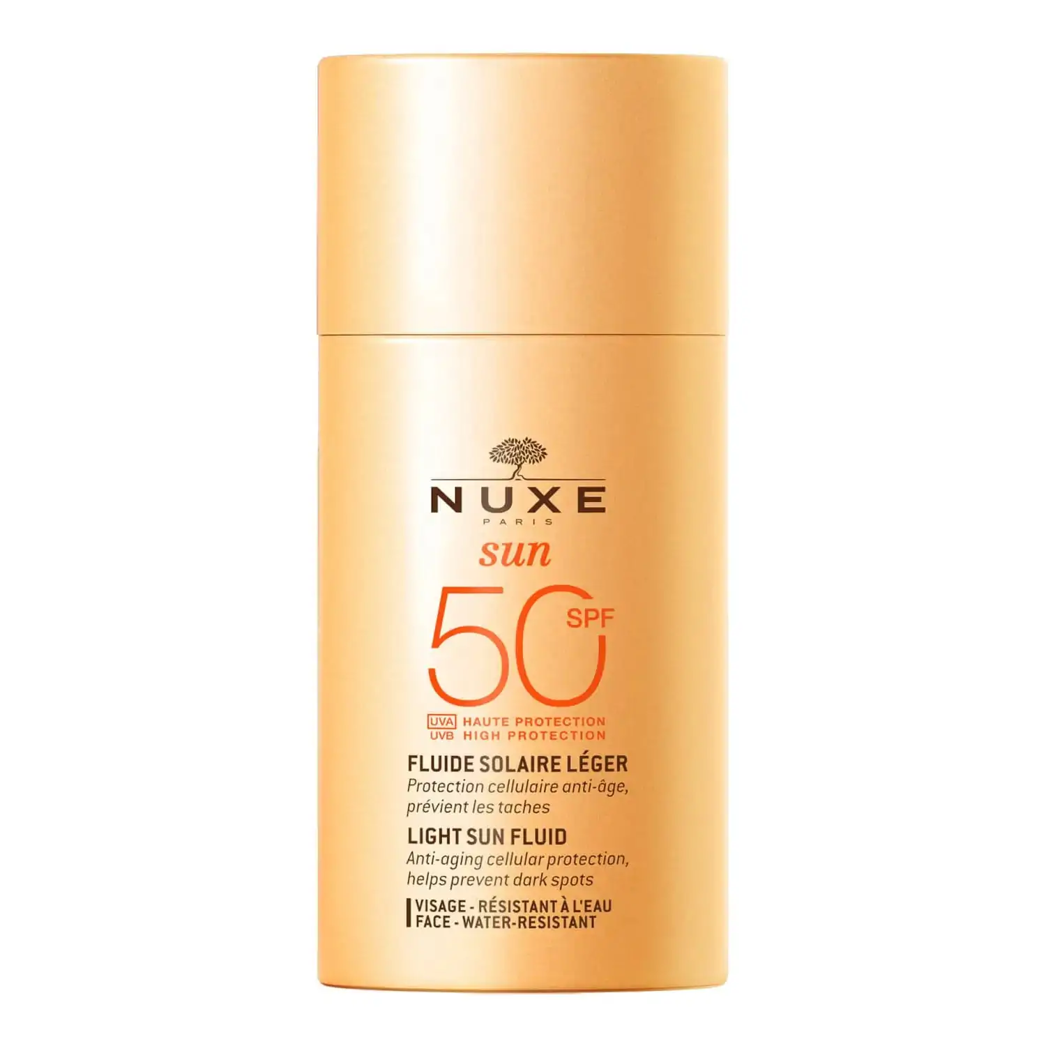 Promo ! Nuxe Sun Fluide Léger Haute Protection SPF50 50ml