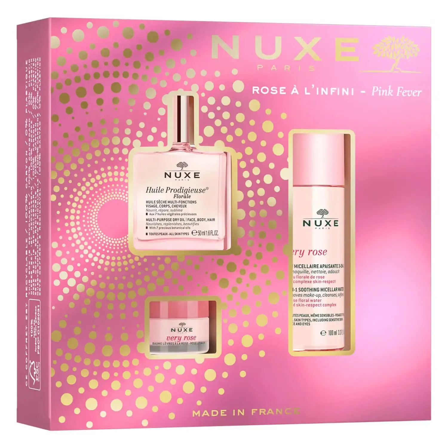 Promo ! Nuxe Coffret Rose à L’infini