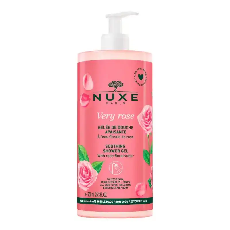 NUXE VERY ROSE Gelée De Douche Apaisante 750ml