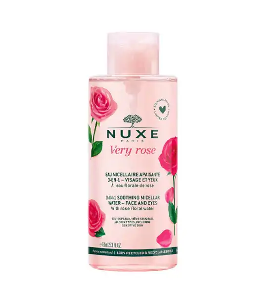 Promo ! NUXE VERY ROSE EAU MICELLAIRE APAISANTE 3-EN-1 750 ML