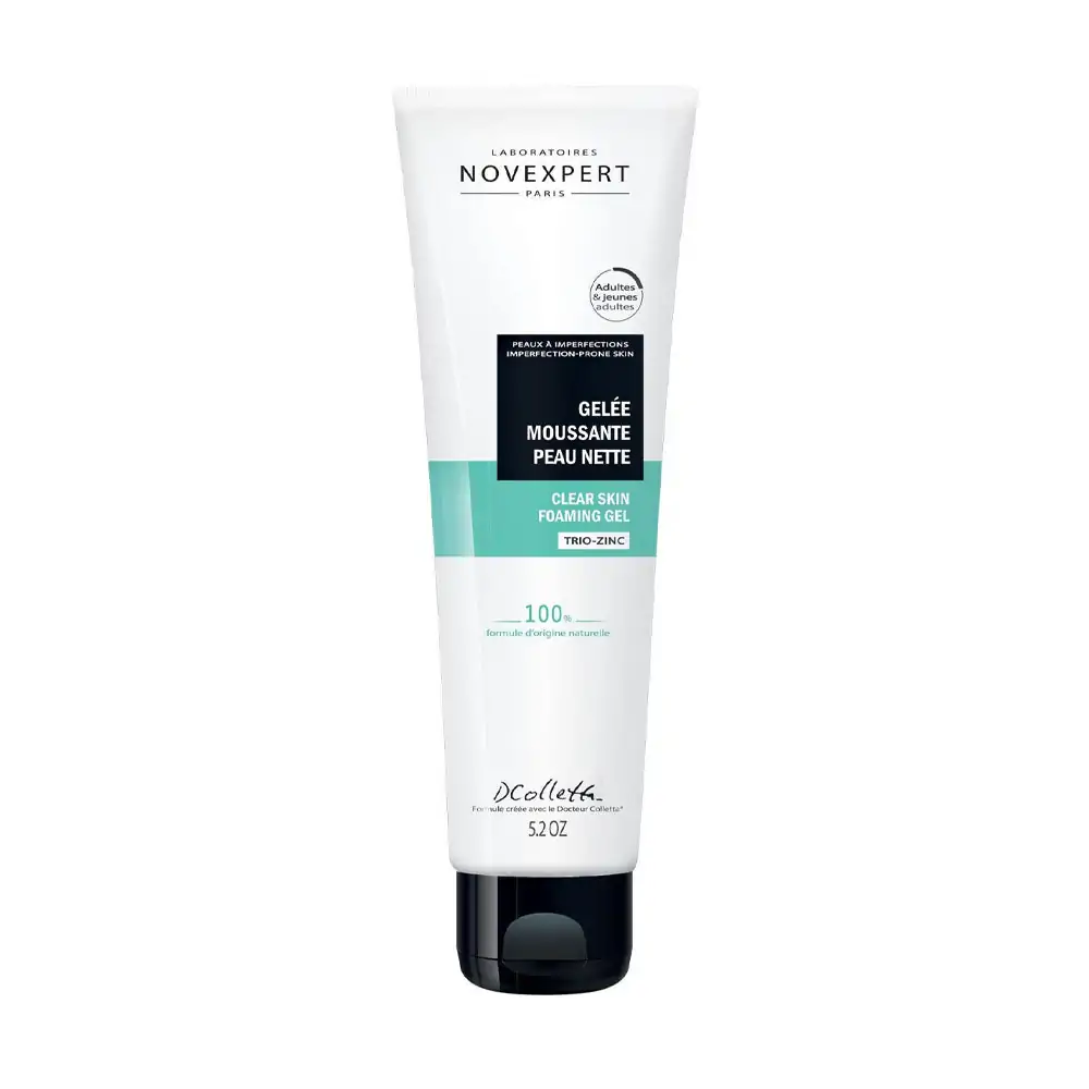 Promo ! Novexpert Gelée Moussante Peau Nette Trio Zinc 150g