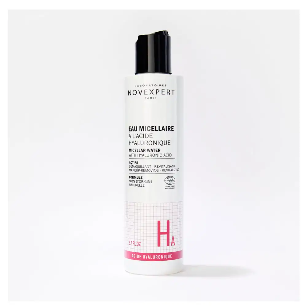 Promo ! Novexpert Eau Micellaire à l’Acide Hyaluronique 200ml