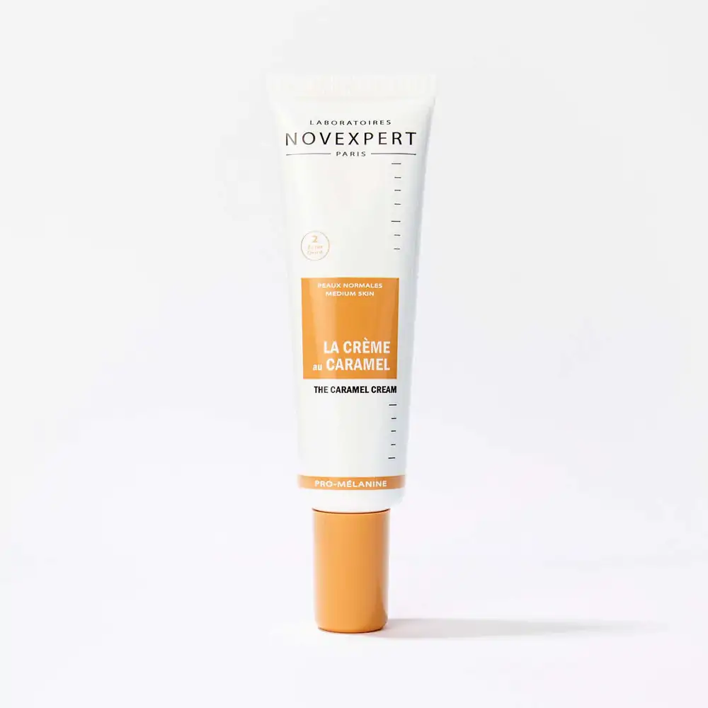 Promo ! Novexpert La Crème au Caramel Éclat Doré Pro-Mélanine 30ml
